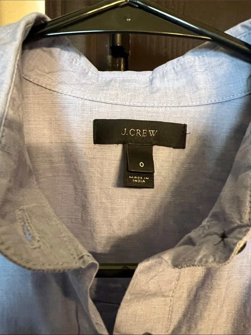 J. Crew Light Blue Long-Sleeve Button-Down Shirt